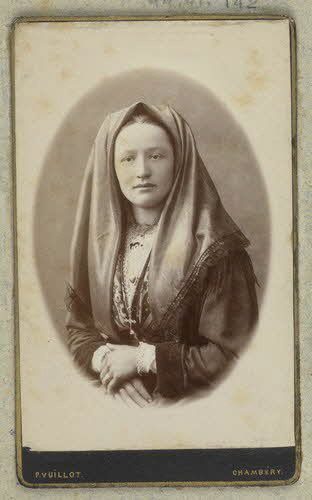 P. Vuillot photographie Album n°1 du Musée d'ethnographie du Trocadéro Rhône-Alpes, France 1875-1899 Ph.1944.41.142 Photo