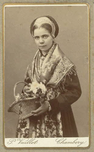 P. Vuillot photographie Album n°1 du Musée d'ethnographie du Trocadéro Rhône-Alpes, France 1875-1899 Ph.1944.41.149 Photo