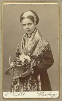 P. Vuillot photographie Album n°1 du Musée d'ethnographie du Trocadéro Rhône-Alpes, France 1875-1899 Ph.1944.41.149 Photo