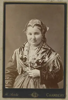 H. Perla photographie Album n°1 du Musée d'ethnographie du Trocadéro Rhône-Alpes, France 1875-1899 Ph.1944.41.151  Photo Mucem/Perla, H.