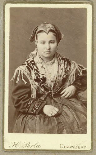 H. Perla photographie Album n°1 du Musée d'ethnographie du Trocadéro Rhône-Alpes, France 1875-1899 Ph.1944.41.152 Photo