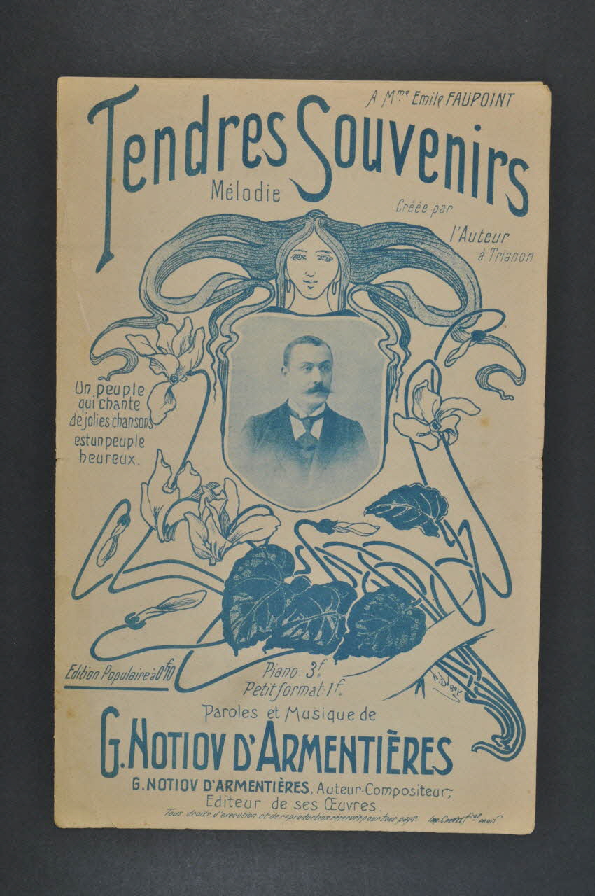 chanson petit format 1971.33.175 Photo Mucem