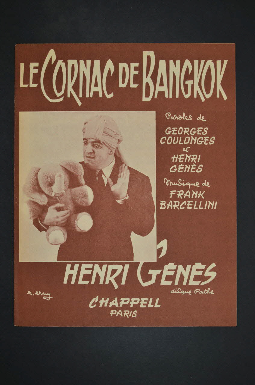 partition de musique petit format 1969.88.390 Photo Mucem