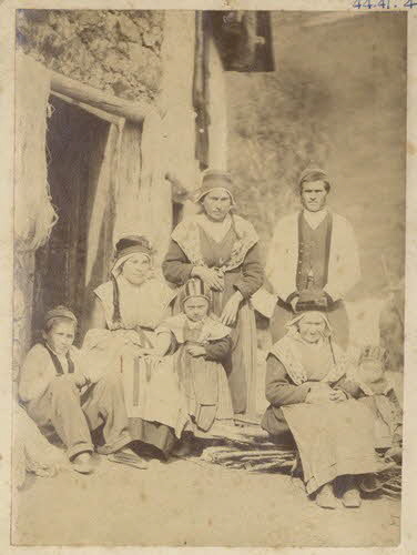 François Regnoulle photographie Album n°1 du Musée d'ethnographie du Trocadéro Midi-Pyrénées, France 1875-1899 Ph.1944.41.4 Photo