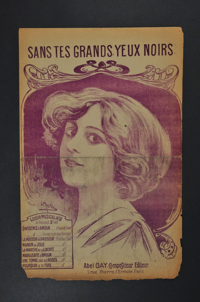 chanson petit format 1971.33.18 Photo Mucem