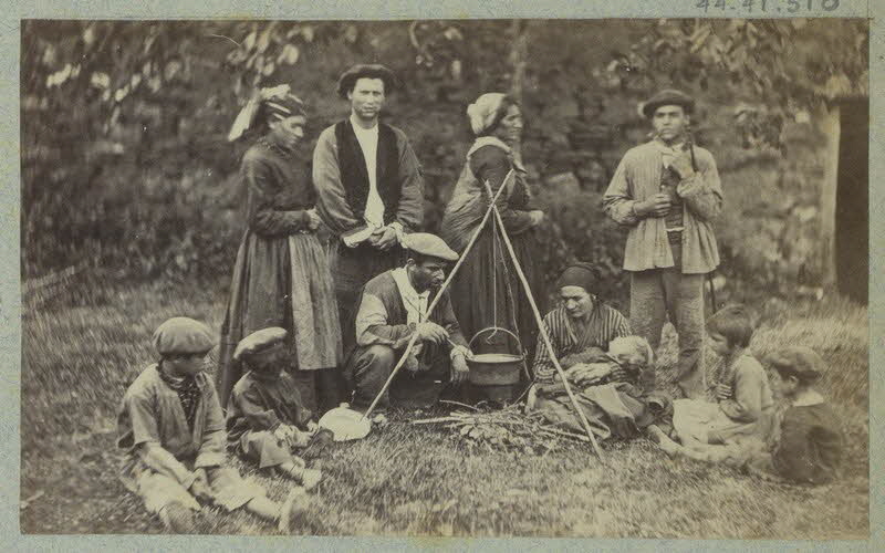 Anonyme photographie Album n°5 du Musée d'ethnographie du Trocadéro Aquitaine, France 1875-1899 Ph.1944.41.510 Photo