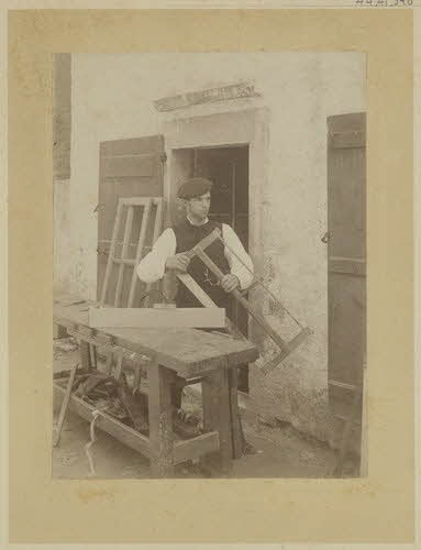 Anonyme photographie Album n°5 du Musée d'ethnographie du Trocadéro Aquitaine, France 1875-1899 Ph.1944.41.540 Photo