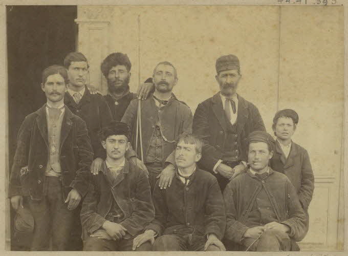 Herbert Vaffier photographie Album n°5 du Musée d'ethnographie du Trocadéro Corse, France 1875-1899 Ph.1944.41.595 Photo