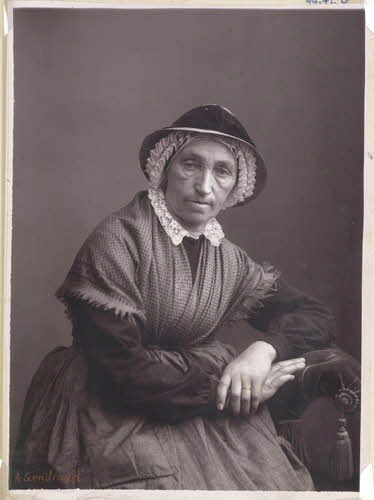 Alfred Gendraud photographie Album n°1 du Musée d'ethnographie du Trocadéro Auvergne, France 1875-1899 Ph.1944.41.8 Photo