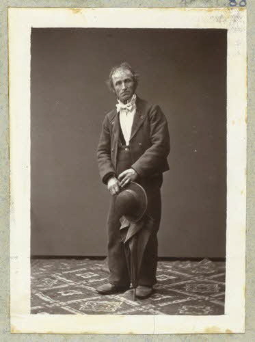 Anonyme photographie Album n°1 du Musée d'ethnographie du Trocadéro Auvergne, France 1875-1899 Ph.1944.41.80 Photo