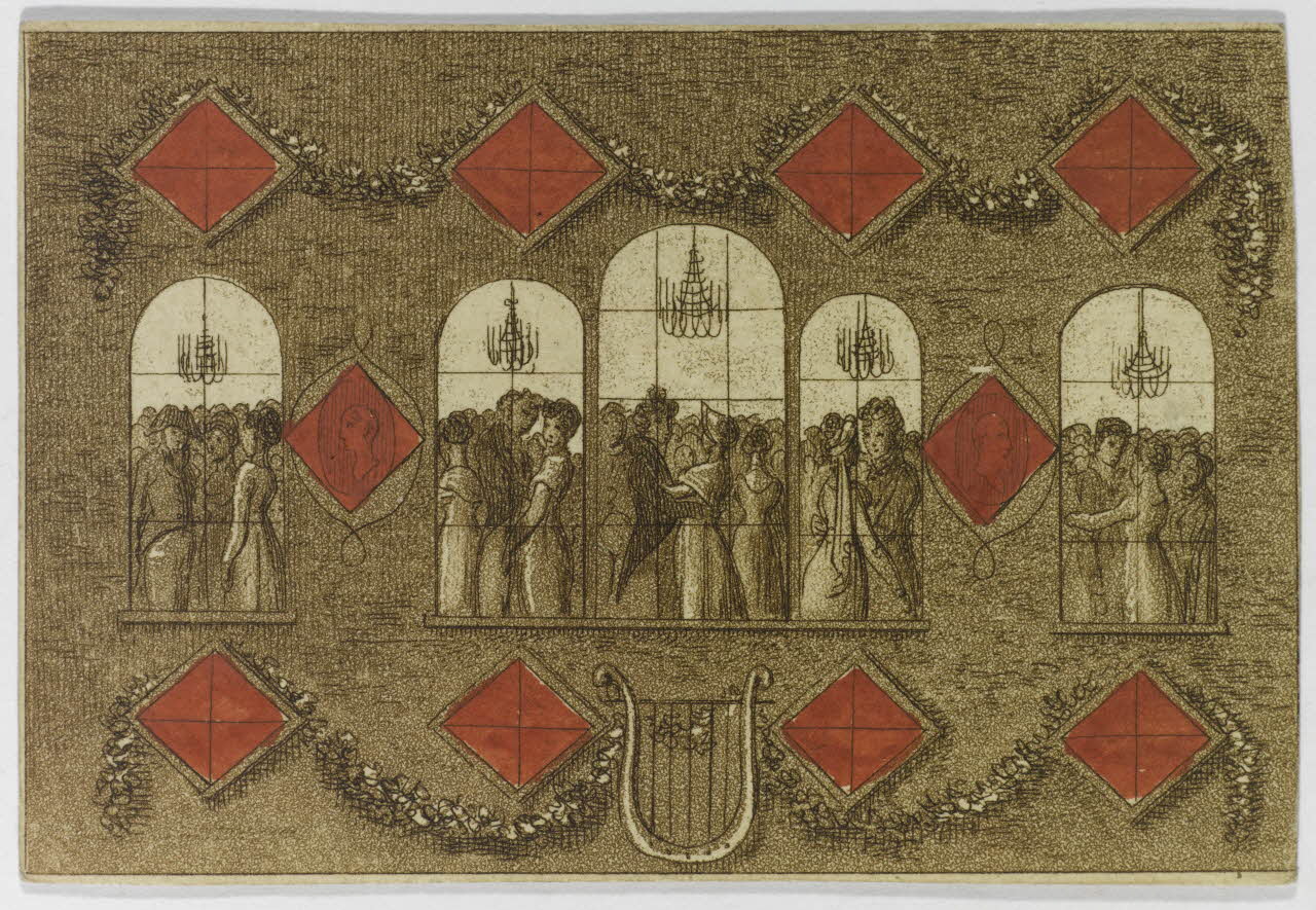 jeu de cartes 10 de carreau d'un jeu de cartes transformées 1970.141.110.21 Photo RMN-Grand Palais (Mucem)