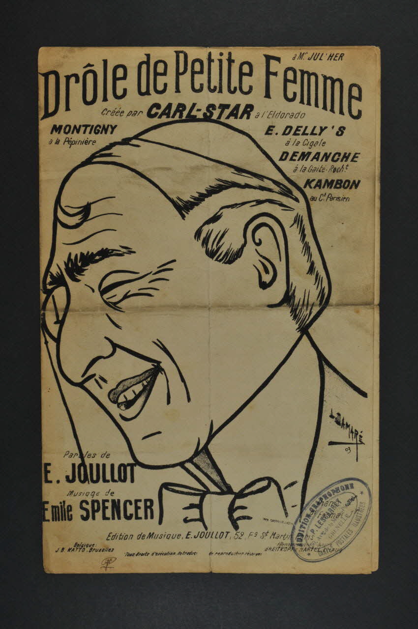 chanson petit format 1971.33.199 Photo Mucem