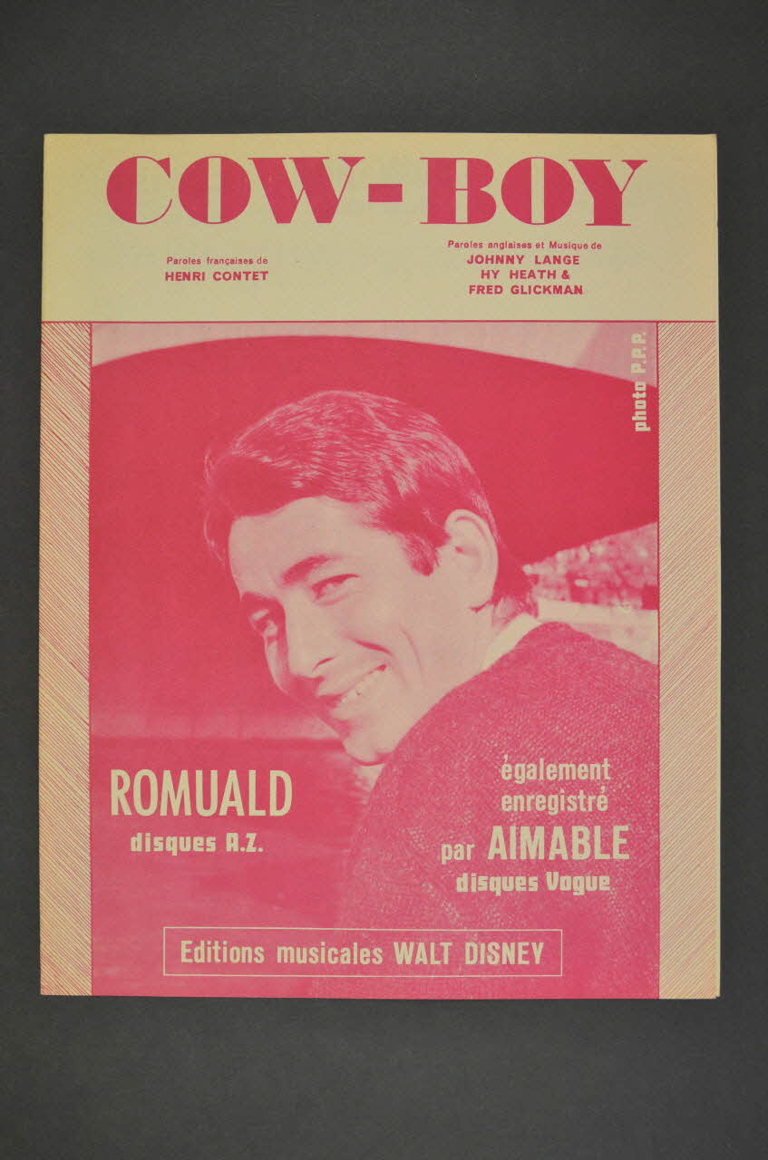 partition de musique petit format 1969.88.401 Photo Mucem