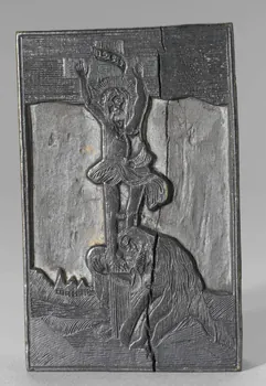 bois d'impression Crucfixion 1939.52.1 Photo RMN-Grand Palais (Mucem)