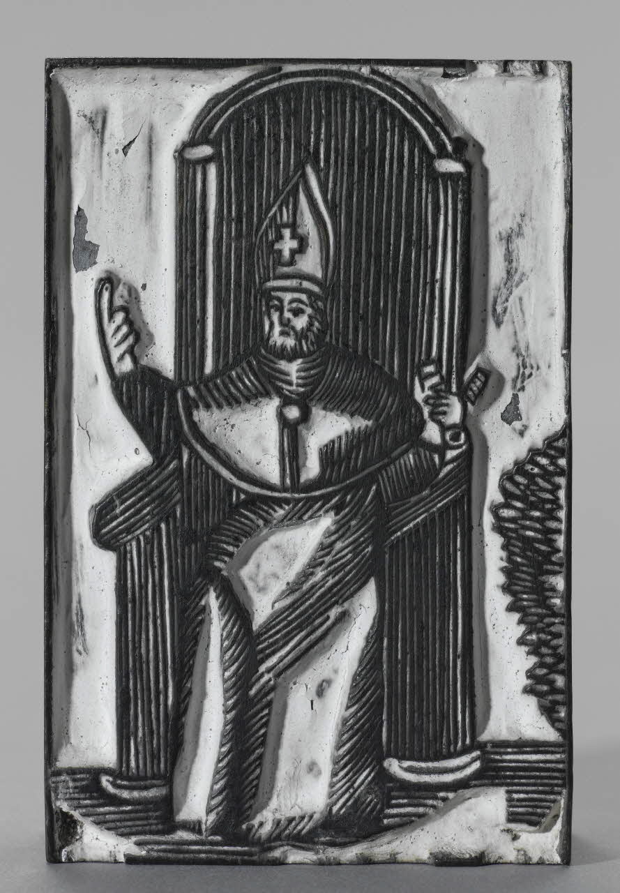 bois d'impression Saint Pierre 1990.26.21 Photo RMN-Grand Palais (Mucem)