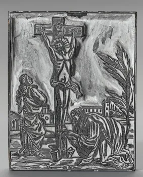 bois d'impression Calvaire 1990.26.24 Photo RMN-Grand Palais (Mucem)