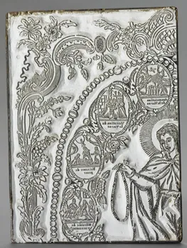 bois d'impression la Vierge au rosaire 1990.26.3 Photo RMN-Grand Palais (Mucem)