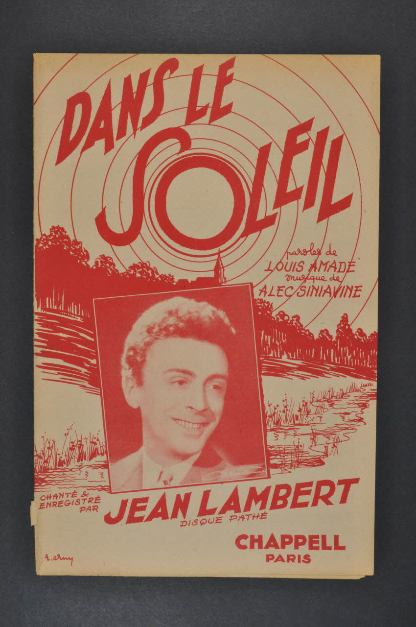 partition de musique petit format 1969.88.405 Photo Mucem