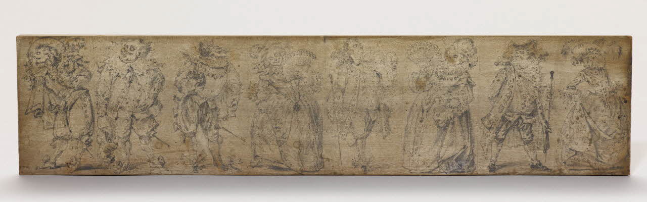 bois d'impression Grotesques 1955.57.52 Photo RMN-Grand Palais (Mucem)