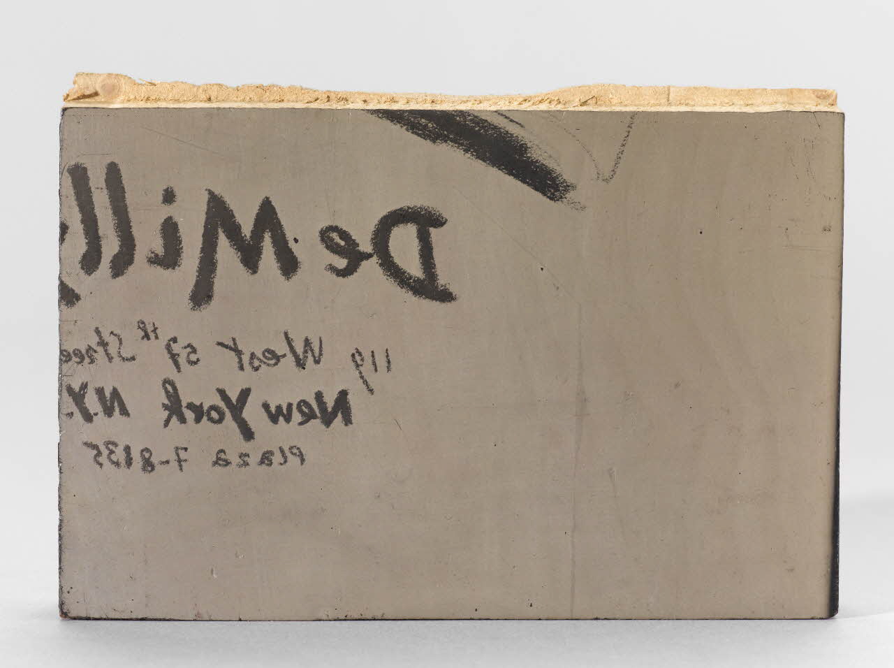 bois d'impression Inscription 1970.123.23 Photo RMN-Grand Palais (Mucem)