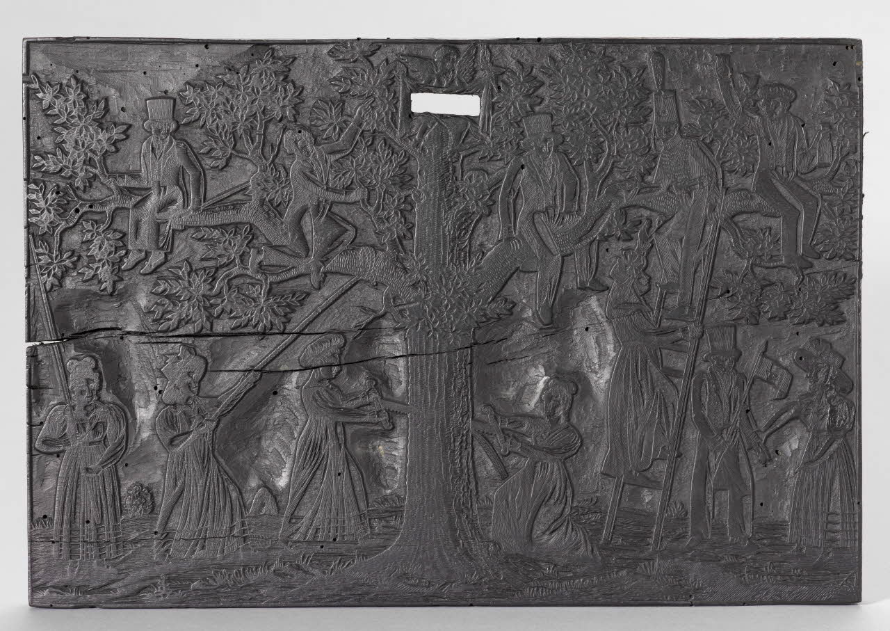 Pellerin ; Jean-Baptiste Vanson L'arbre d'amour Lorraine, France 1826 1981.36.2 Photo RMN-Grand Palais (Mucem)