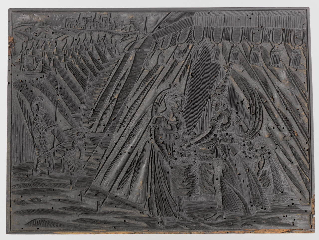 bois d'impression Histoire de Judith et Holopherne 1985.4.16 Photo RMN-Grand Palais (Mucem)