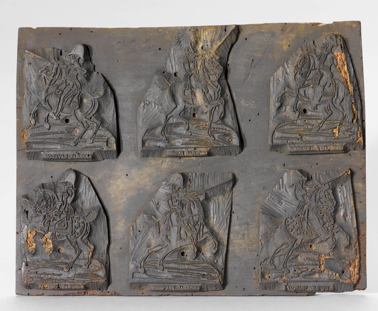 bois d'impression Généraux étrangers 1985.4.44 Photo RMN-Grand Palais (Mucem)