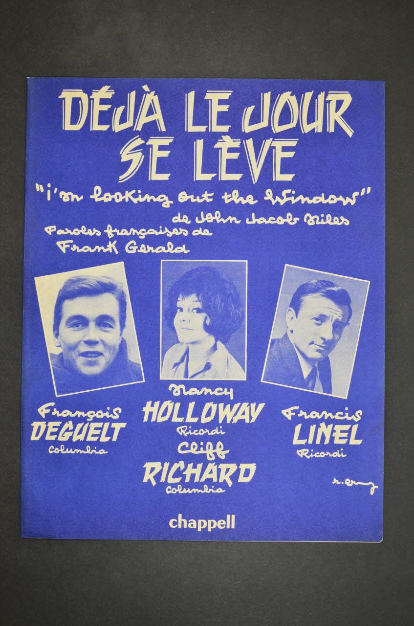 partition de musique petit format 1969.88.409 Photo Mucem