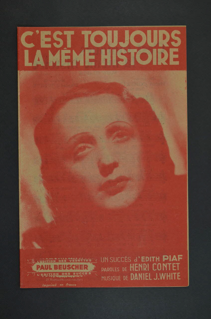 chanson petit format 1969.88.41 Photo Mucem