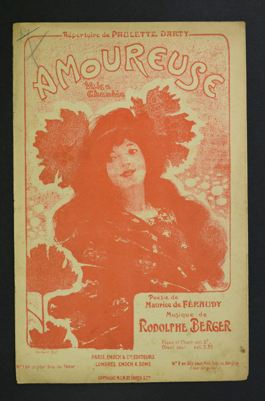 chanson petit format 1971.33.22 Photo Mucem