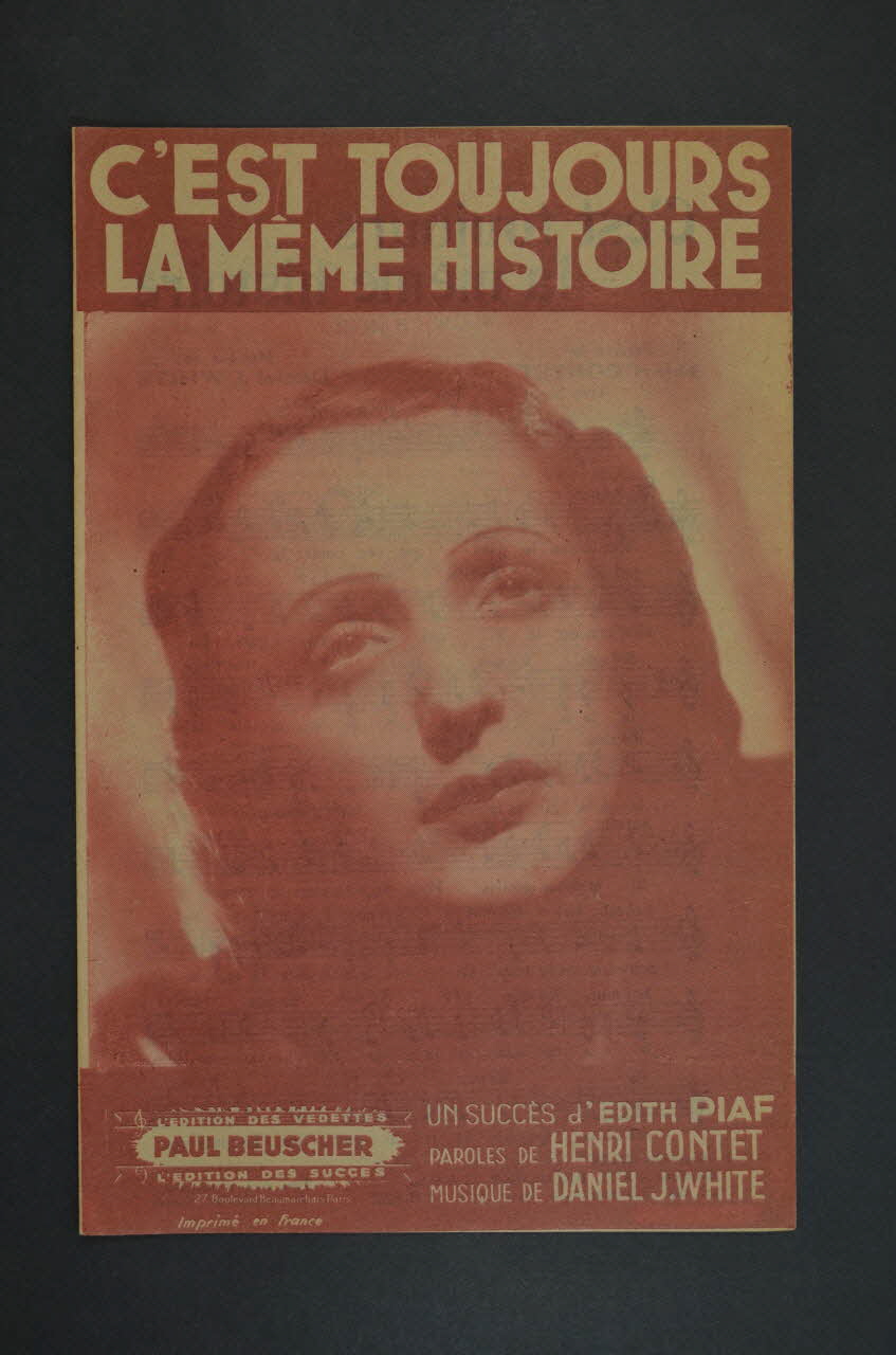 chanson petit format 1969.88.42 Photo Mucem