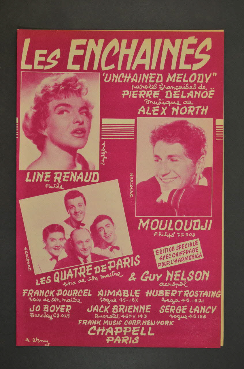 chanson petit format 1969.88.432 Photo Mucem