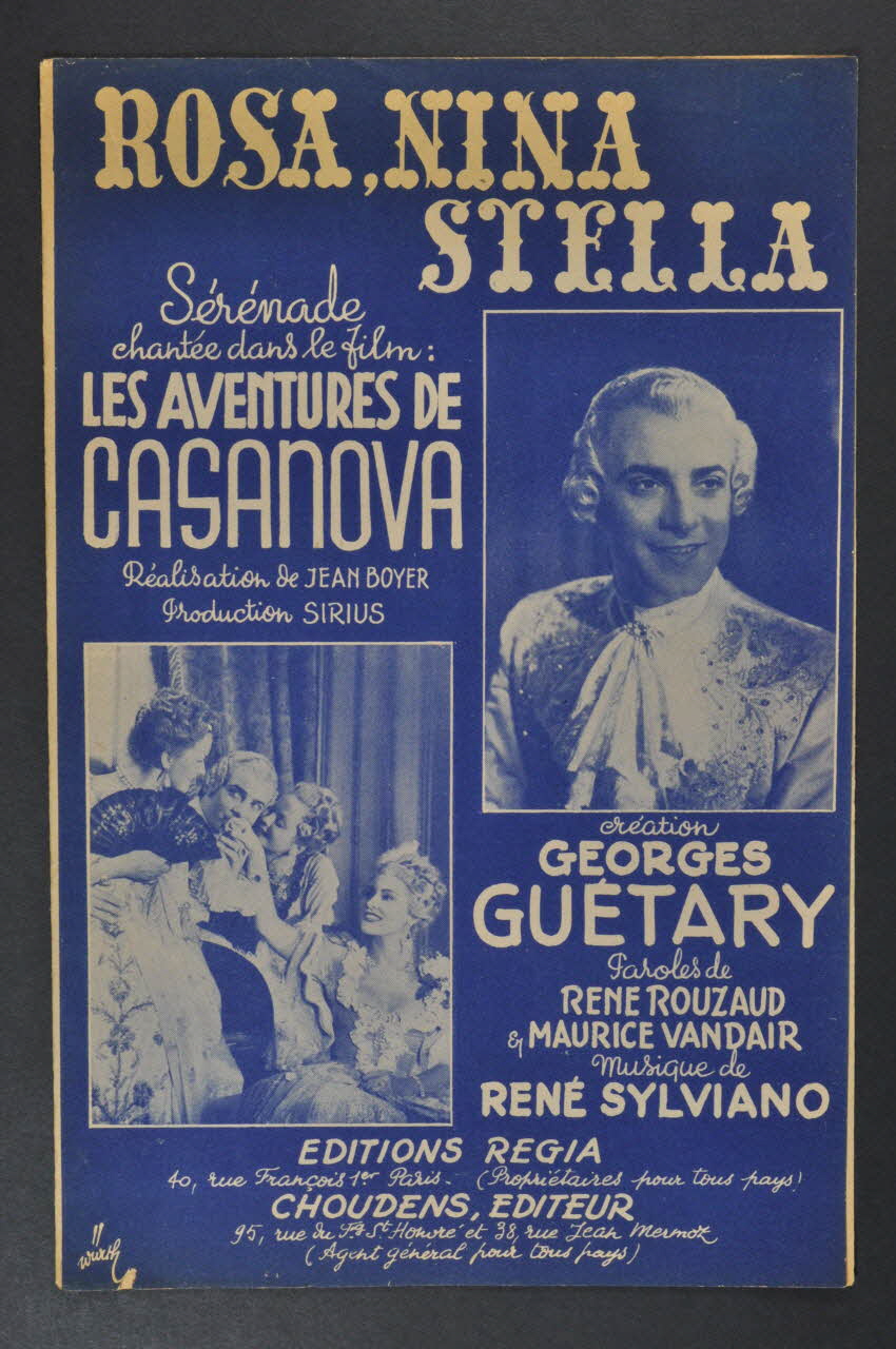 partition de musique petit format 1971.33.272 Photo Mucem