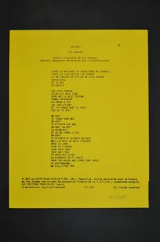 partition de musique petit format 1969.88.436 Photo Mucem