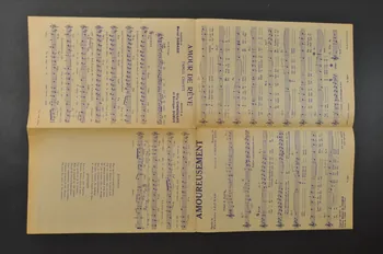 Gilly Chenouard ; François Llenas ; Marcel Dabadie ; Georges Dubus ; Lina Margy ; éditions Clerc Pierre De partition de musique petit format 1949 1971.33.282 Photo Mucem