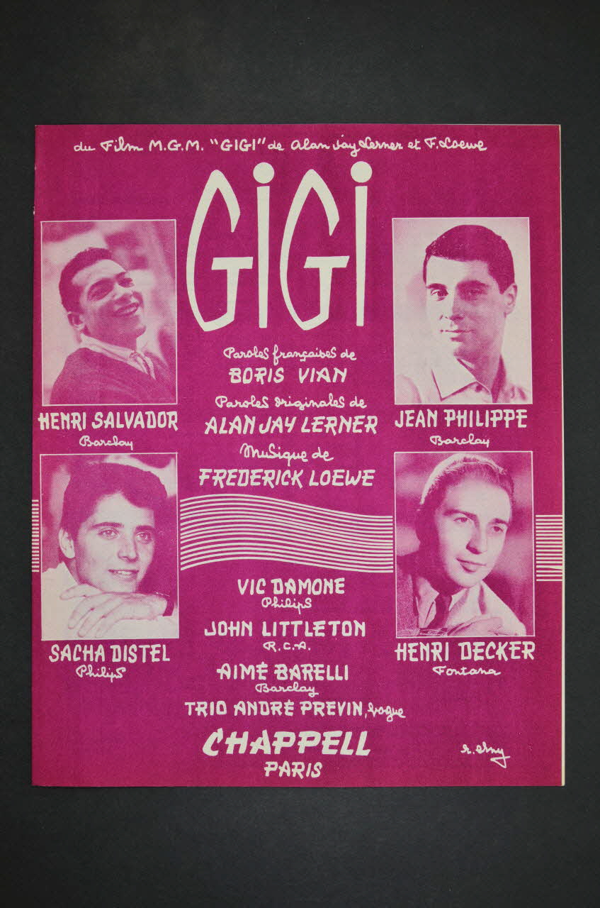 partition de musique petit format 1969.88.454 Photo Mucem