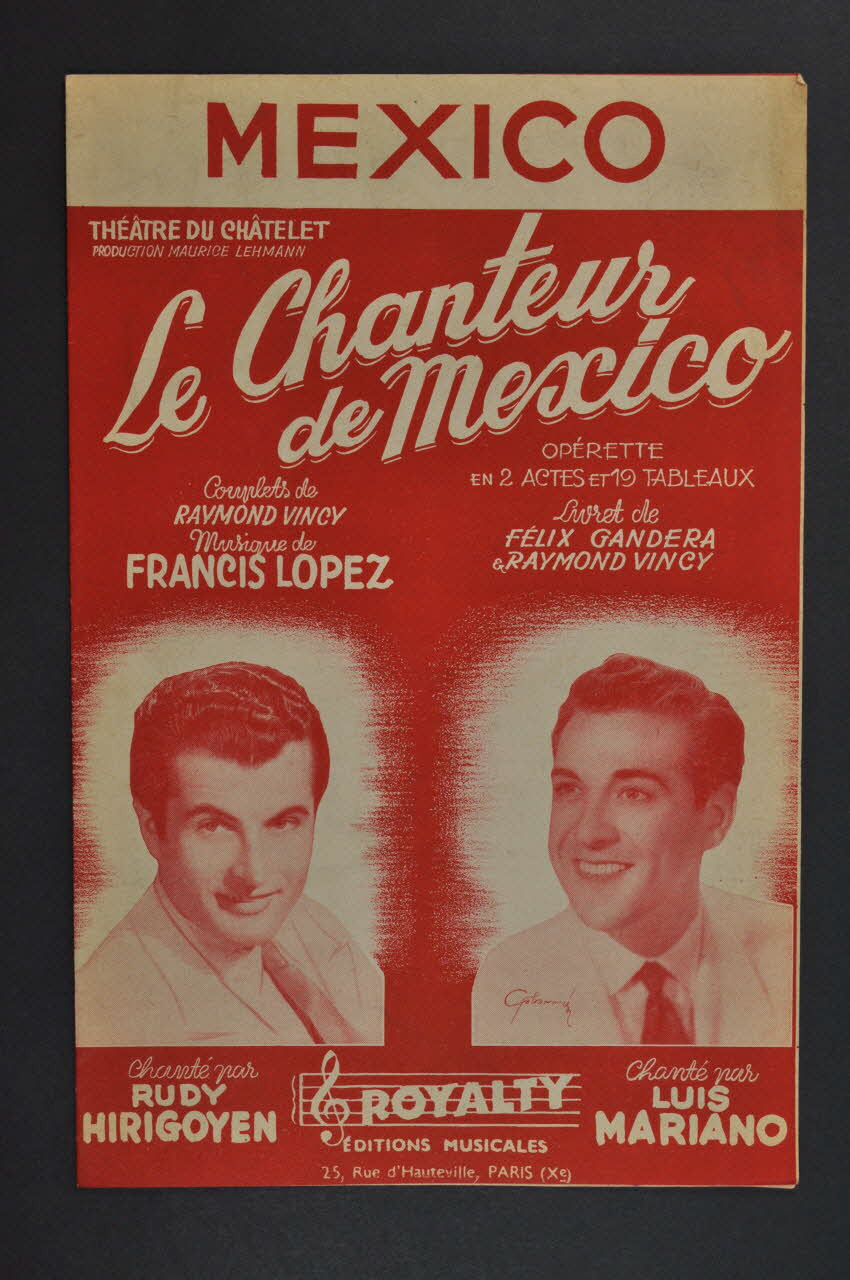 chanson petit format 1971.33.287 Photo Mucem