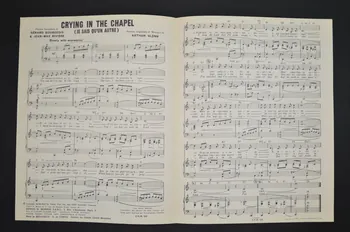 partition de musique petit format 1969.88.495 Photo Mucem