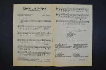 Malia Rosa ; Jacques Plante ; Franz Winkler ; Line Renaud ; Jacques Hélian ; André Claveau ; Patrice Et Mario ; France-Mélodie chanson petit format 1947 1971.33.329 Photo Mucem
