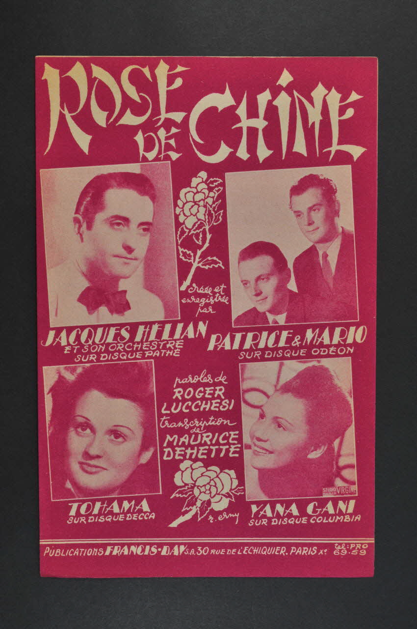 chanson petit format 1971.33.330 Photo Mucem