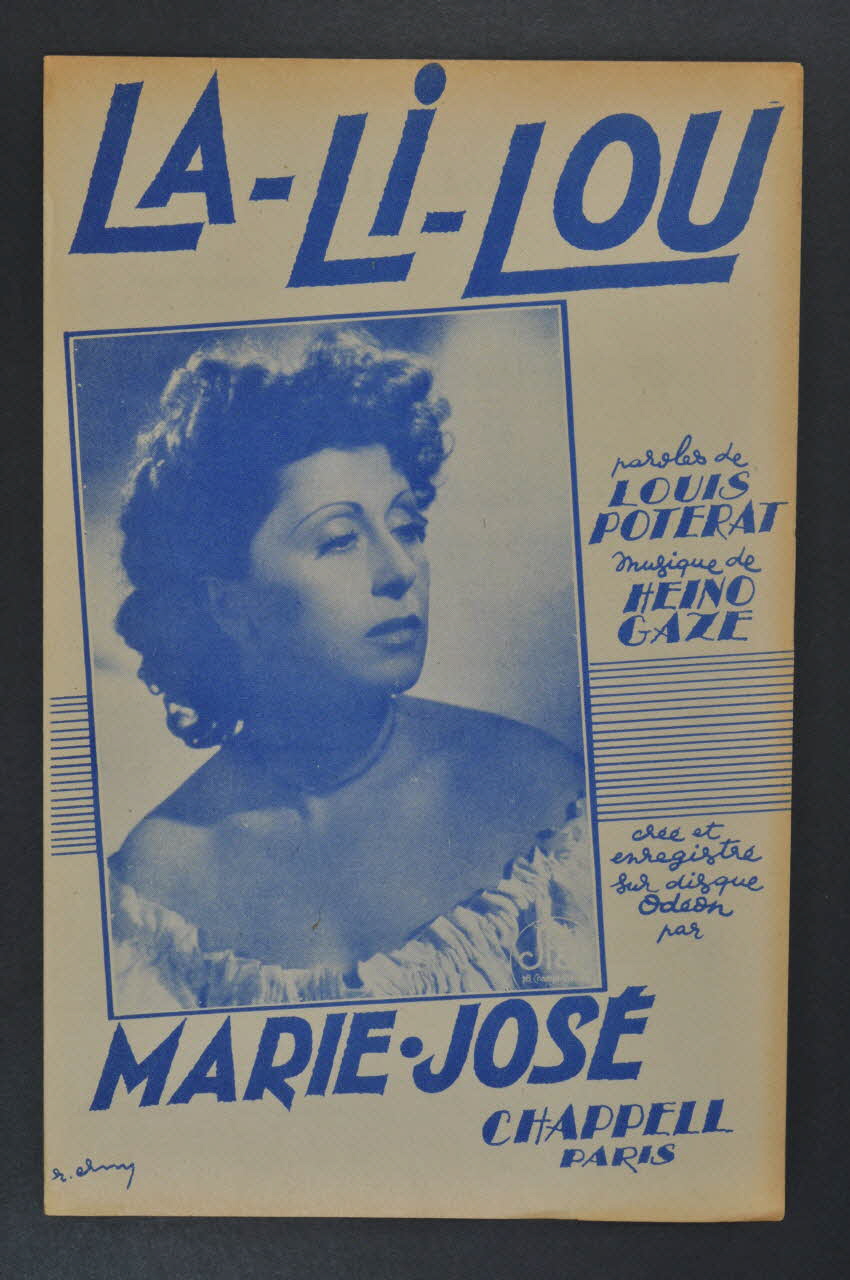 chanson petit format 1969.88.510 Photo Mucem