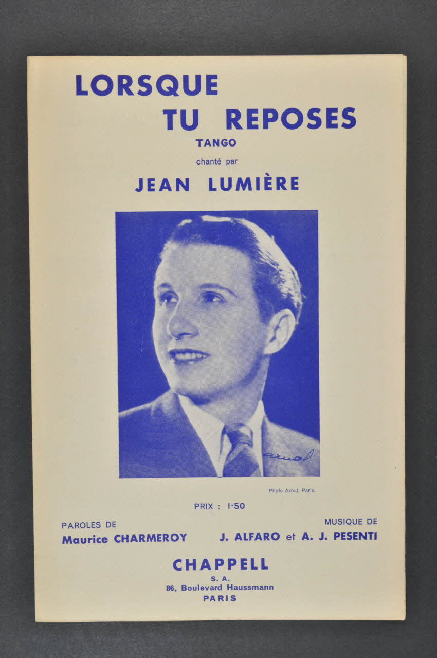 chanson petit format 1969.88.518 Photo Mucem