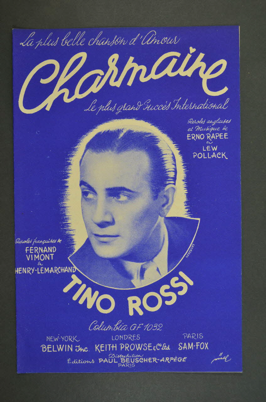 chanson petit format 1969.88.52 Photo Mucem