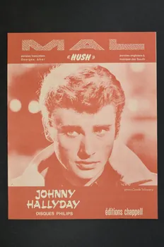 Georges Aber ; Joe South ; Johnny Hallyday ; Chappell S.A.; chanson petit format 1967 1969.88.530 Photo Mucem
