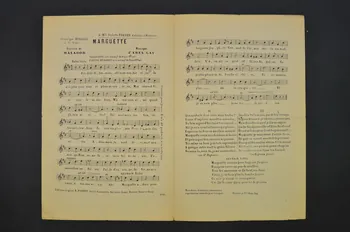 chanson petit format 1971.33.41 Photo Mucem
