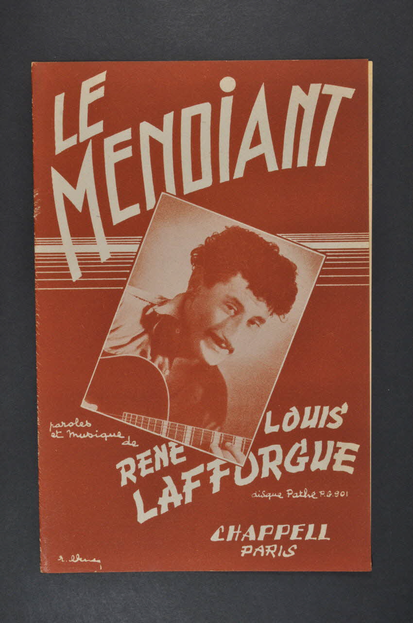 partition de musique petit format 1969.88.542 Photo Mucem