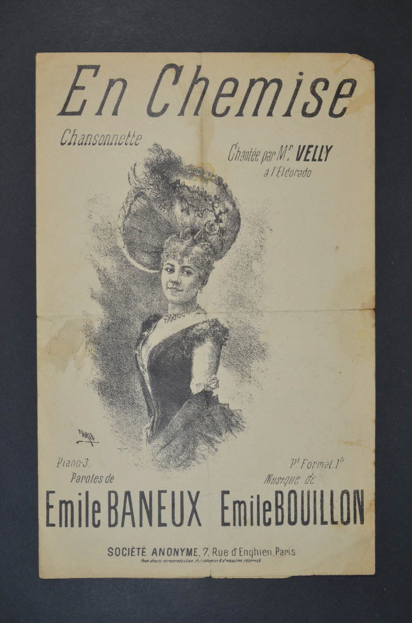 partition de musique petit format 1971.33.43 Photo Mucem