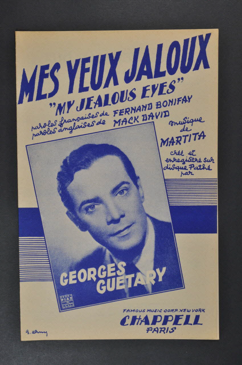 partition de musique petit format 1969.88.545 Photo Mucem