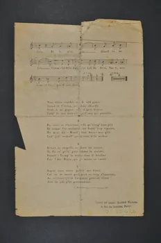 chanson petit format 1971.33.432  Photo Mucem