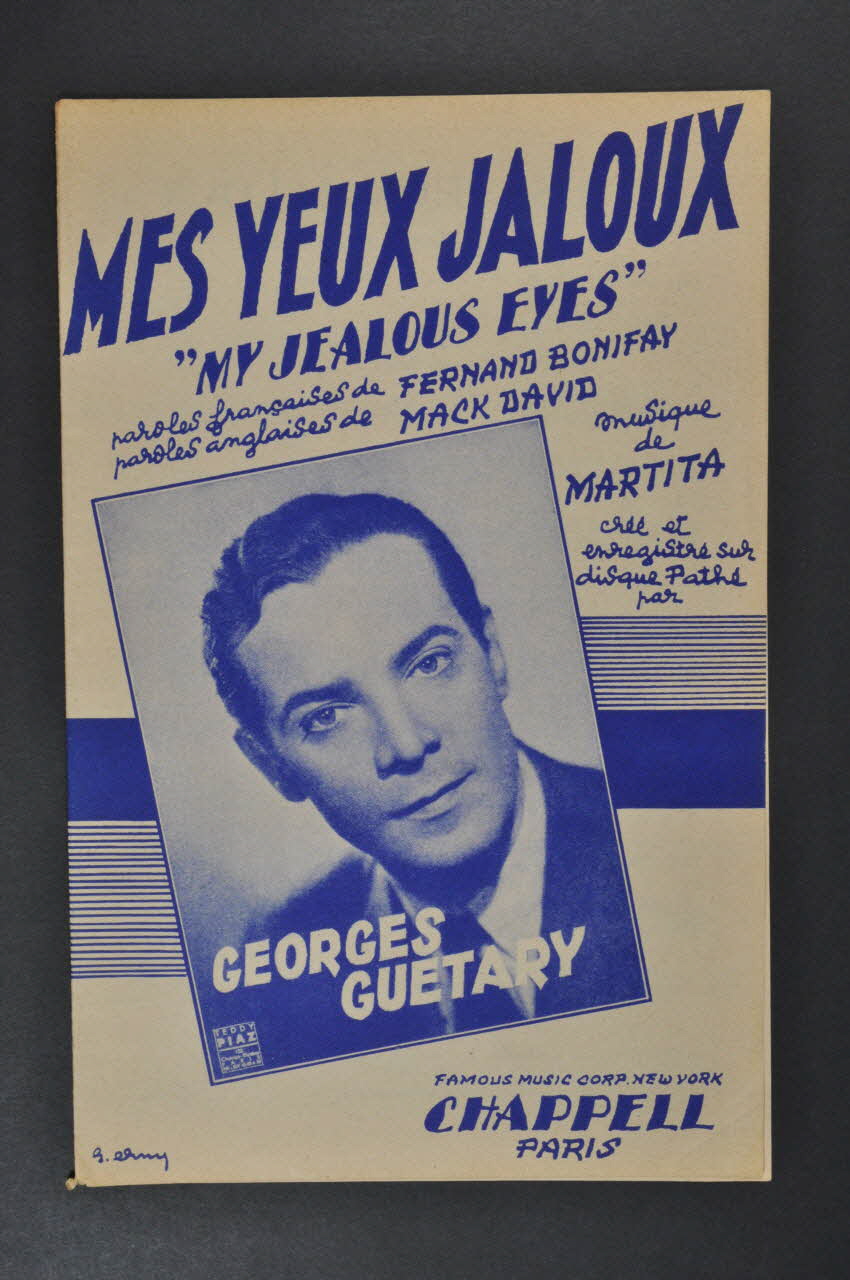 partition de musique petit format 1969.88.546 Photo Mucem